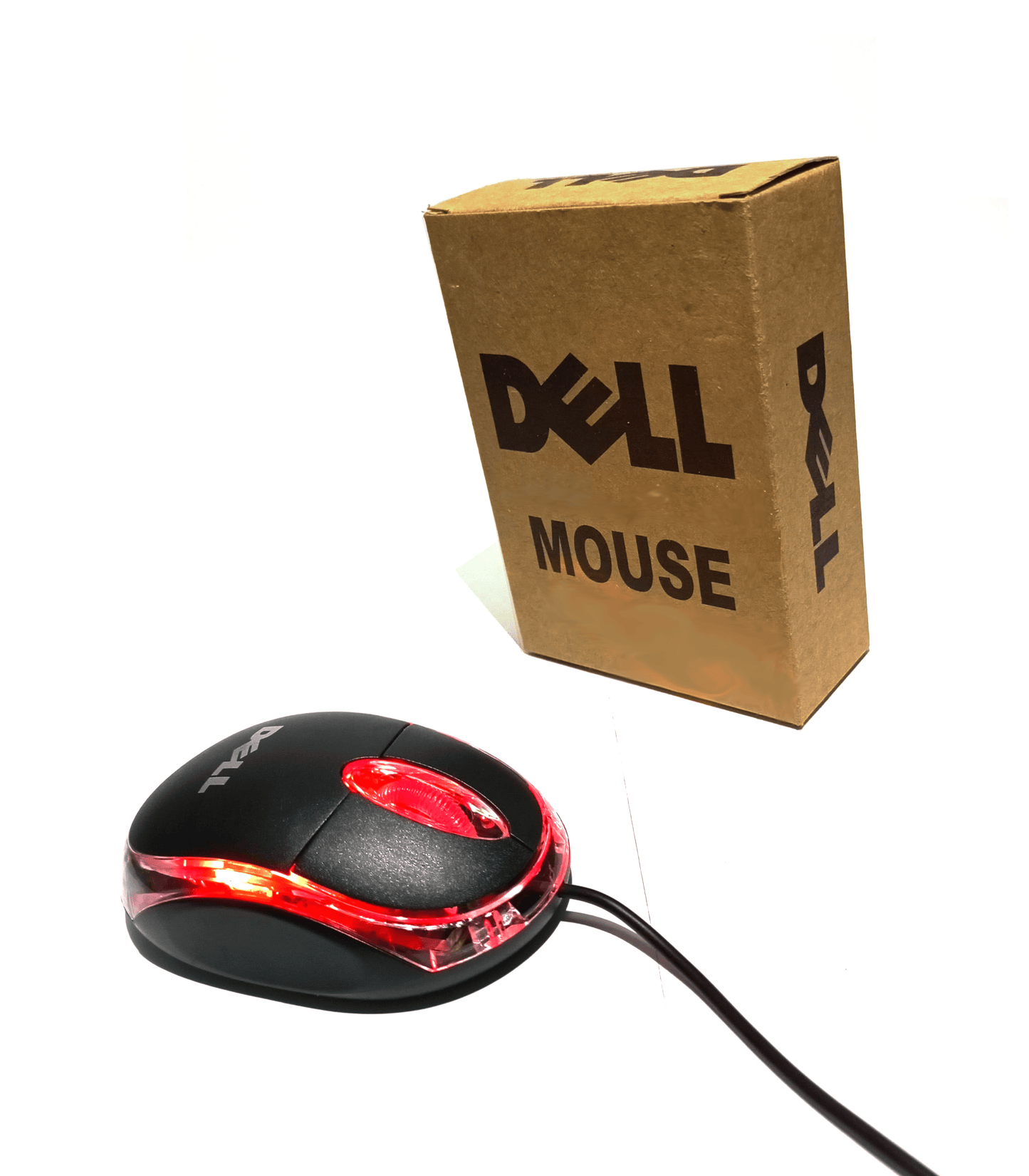 Dell Wired USB Mouse with Red Light