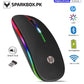 HP RGB Rechargeable Wireless Mouse (Bluetooth & USB).