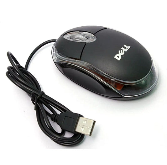 Dell Wired USB Mouse with Red Light